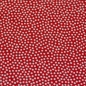 Preview: Baumwolle "Dotty" rot weiß